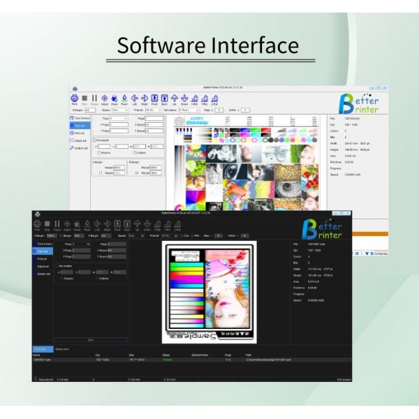Tableau à jet d'encre à tête d'impression TX800