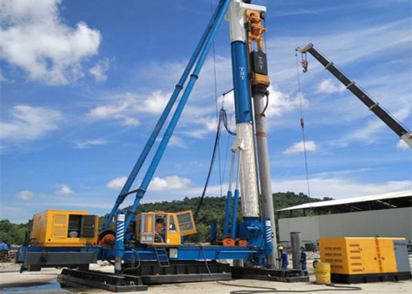 máquina máxima da pilha do martelo do curso de 1200mm, equipamento da pilha do martelo de gota