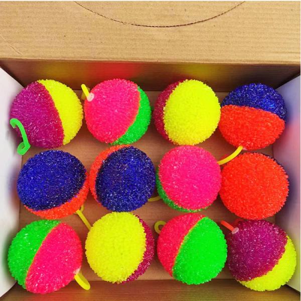 Multicolor FLASHING VOLLEYBALL-SPIKY YOYO BALL e acessível