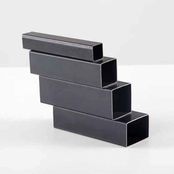 Smooth Surface Hot Rolled 12x12 q345b 110x110 ms 12x12 carbon black seamless square steel tube pipe