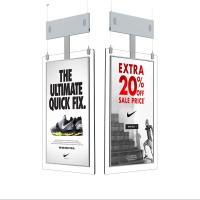 Le double accrochant d'affichage de fenêtre de Signage de Digital a dégrossi avec l'angle de visualisation de 178 degrés