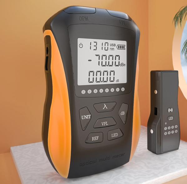 Essai de réseau de FONGKO St Mini Optical Multi Power Meter de Sc visuel FC de source lumineuse de repère de défaut d'OPM + de VFL+ LS