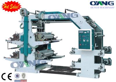 O filme plástico/pp ensaca a máquina de impressão Flexographic do flexo de 4 cores