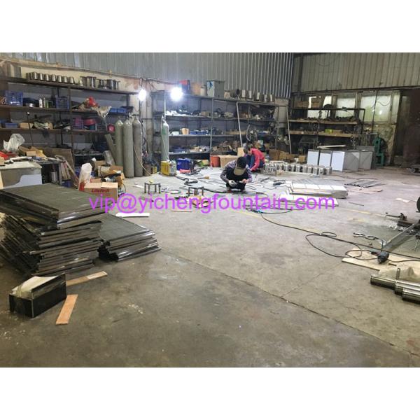 Floor Stainless Steel Grating For Dry Fountain Gather Water Back Open Type