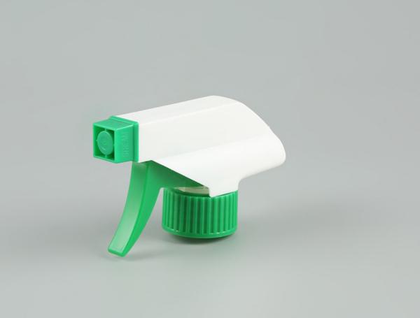 Garrafa resistente aos ácidos do pulverizador 750ml 24mm do verde do pulverizador de um disparador de 32 onças e os brancos 28mm