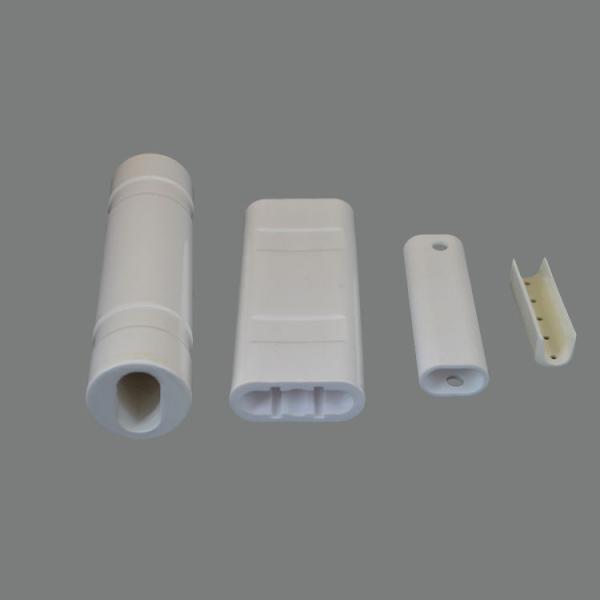 Glazed Alumina Ceramic Parts Industrial Al2O3 Ceramic Laser Reflector Oxidation Free