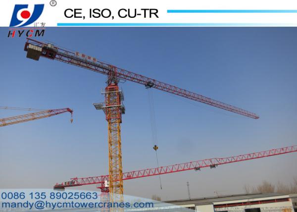 6/8ton 1.6*1.6*3m Split Mast Section 1.5ton Tip load PT5515 Topless Tower Crane