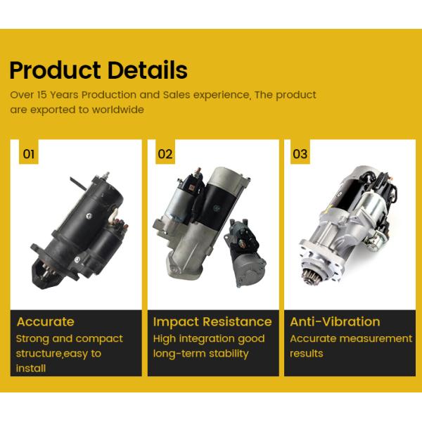 Части двигателя экскаватора Стартовый мотор Doosan DX225 DH300 DH280 DH290B DX60 DX150 DX170 24V 11T 6.0KW 4.5KW Стартовый мотор