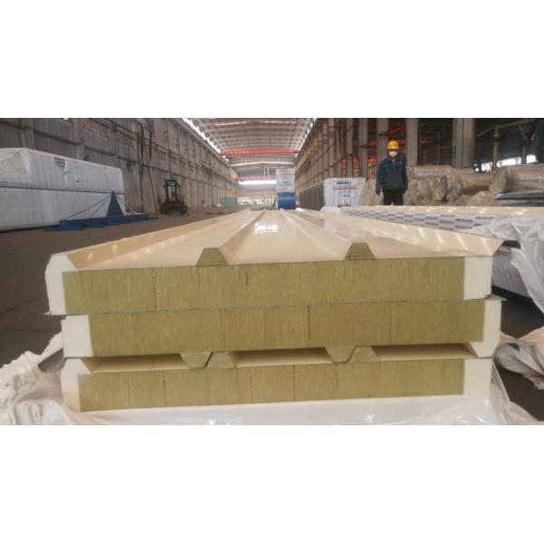 Панель холодной комнаты панели сэндвича 50mm Fabhouse Rockwool склада с полиурет