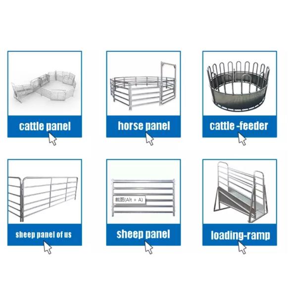 Heavy Duty Galvanized 1800mm Horse Fence Panels