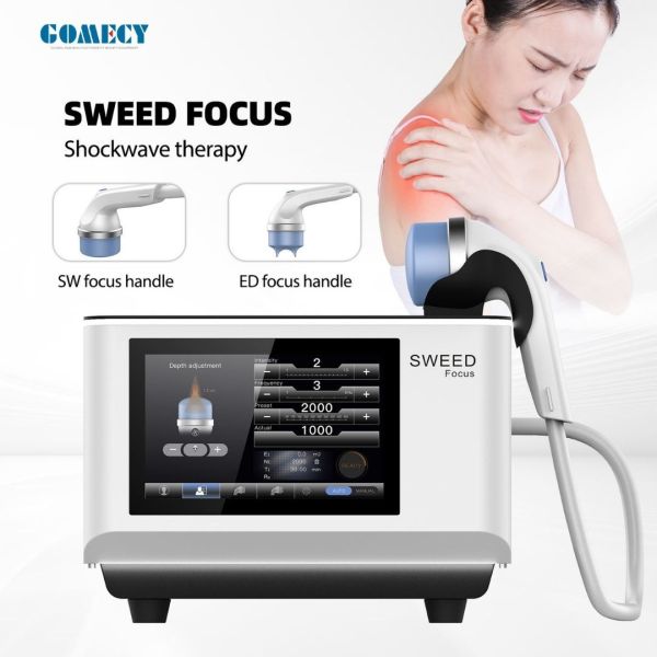 Focused Shock Wave Therapy Machine ESWT Shockwave Therapy Equipment For Physical Therapy