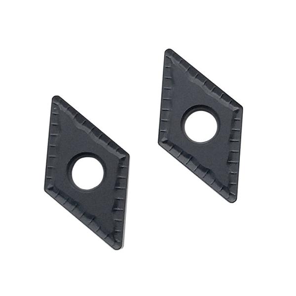 10PCS CNC Turning PVD Coated Inserts Black TiAlN Coating DNMG150408-GM