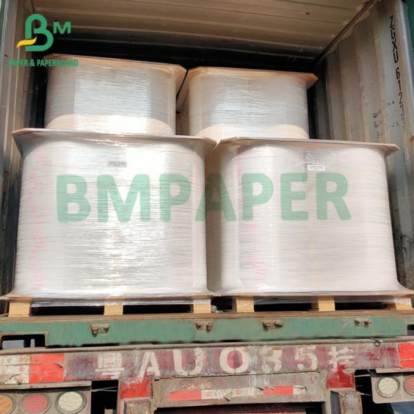 24 gm 28 gm Papel de embrulho de palha de beber branco para embalagens de palhas