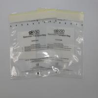 Saco impresso feito sob encomenda do espécime do Biohazard inalterável para o teste químico