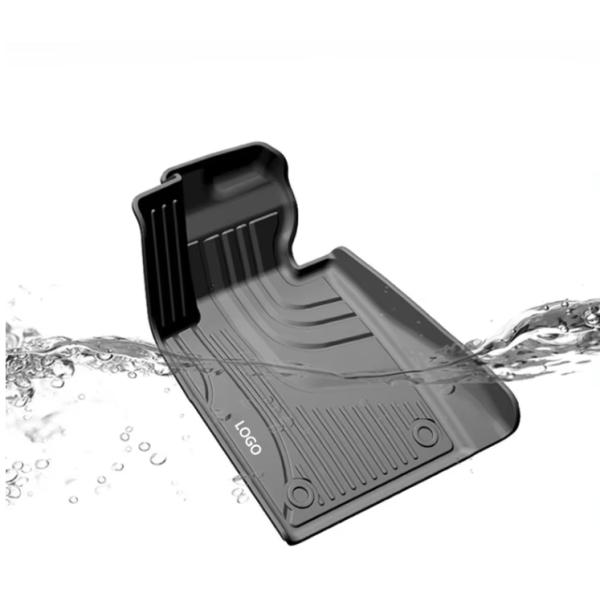 ODM Sound Insulation Tesla All Weather Mats Black For Model S Car