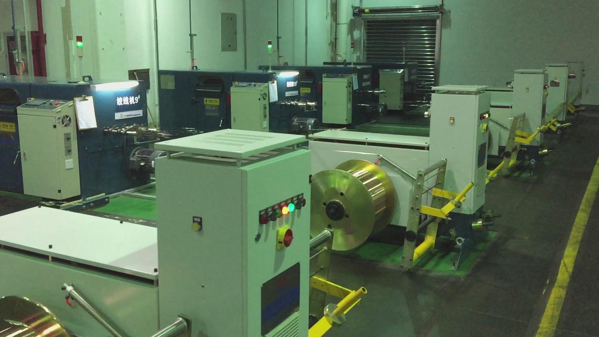 Tinned Copper Wire Twisting Machine 5.5Kw Medical Equipment Aerospace Double Head