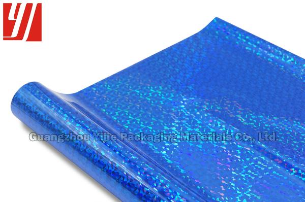 Rolo de vidro azul holográfico da folha do laser do comprimento 120m do GV