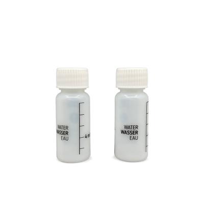 Small HDPE Plastic Bottle 10ml White Cap Customized Color One Time Use For Lotion