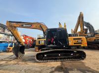 21 toneladas usadas Sany SY215C Excavadora hidráulica Excavadora de segunda mão com capacidade de balde de 1,1 M3