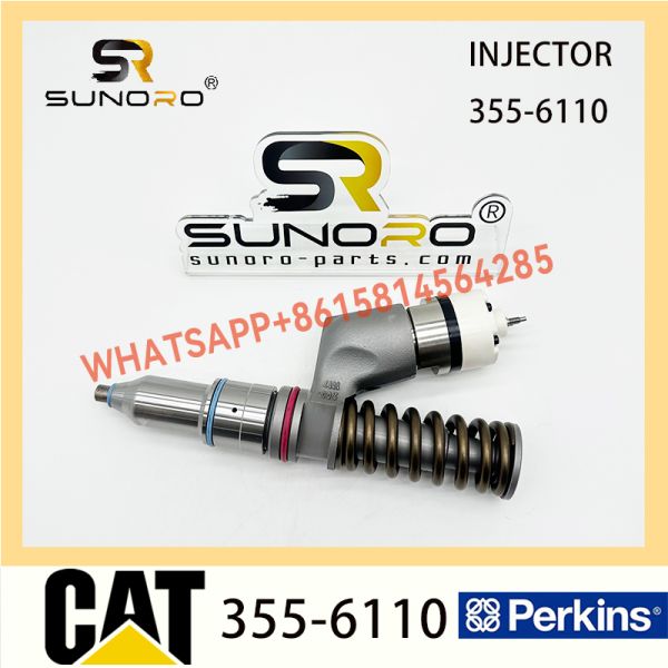 Fuel Injector  Excavator Injectors 355-6110 253-0618 20R-2285 356-1367 191-3003 359-7434 For CAT C15 C18 Engine