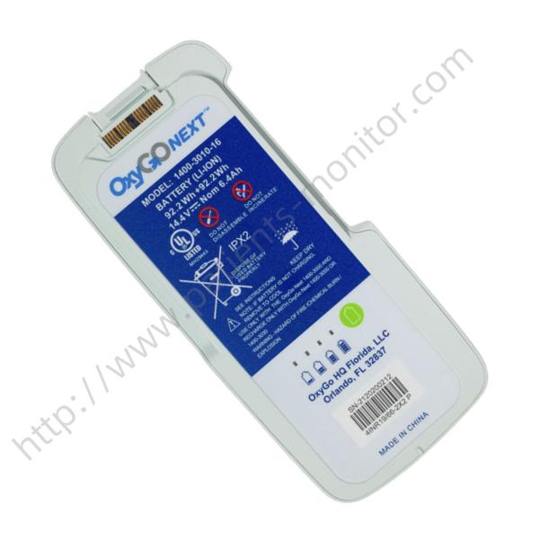 OxyGo NEXT Bateria de iões de lítio de 16 células duplas 1400-3010-16 14.4V 92.2Wh + 92.2Wh Acessórios de equipamentos médicos