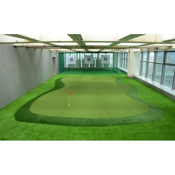 15mm Artificial Grass Putting Green Suitable For House Hotel Place CE SGS Certified
