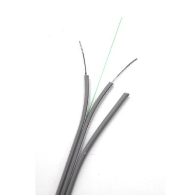 Fibra do fio do núcleo G657A do cabo pendente 2 do revestimento GJXH GJXFH FTTH de LSZH