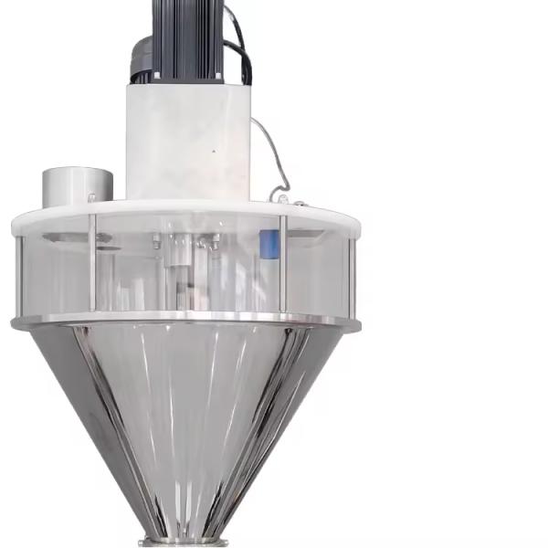 Máquina de llenado de polvo semiautomática de alta precisión para polvo, harina, especias, azúcar, gránulos para botellas de bolsillo