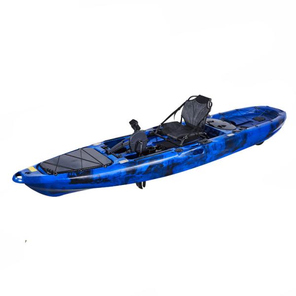 3.9m Wheel Pedal Kayak New Kayak With Propeller Big Rig Propel 13