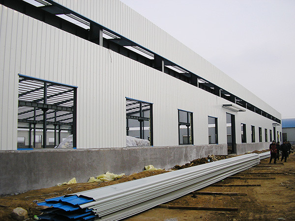 Rust Resistant Pre Engineered Metal Building Steel Structure Workshop Factory