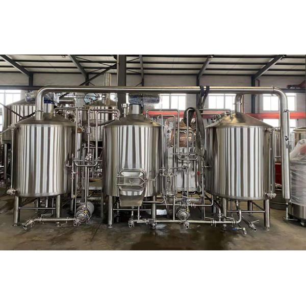 Two SS304 Vessels 15BBL Beer Brewing Equipment