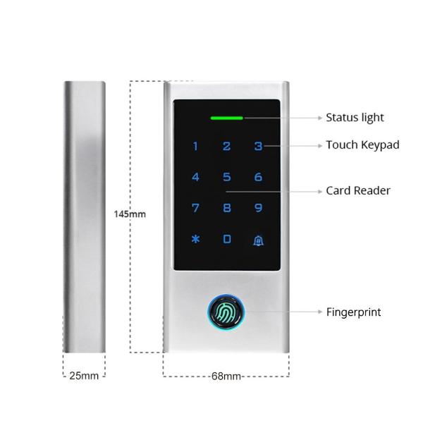 La fréquence ultra-haute RFID de 15 mètres a intégré le lecteur rf de puissance de sortie jusqu'à 30dbm, dissipation de puissance faible
