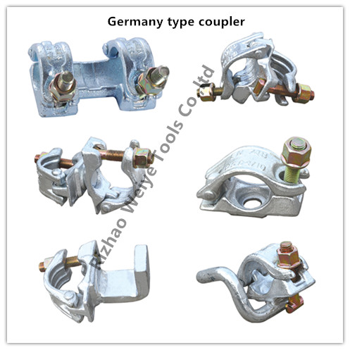 EN74 Double scaffold sleeve coupler , anti - corrosion scaffold swivel coupler