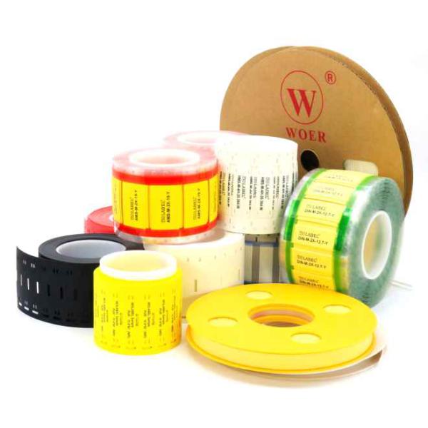 2.0mm 3/1 Heat Shrink Insulation Tube , Blank Heat Shrink Wire Marker