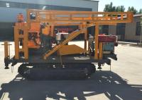 Chemins de fer double Rod perceuse de noyau montée par remorque de 180 mètres