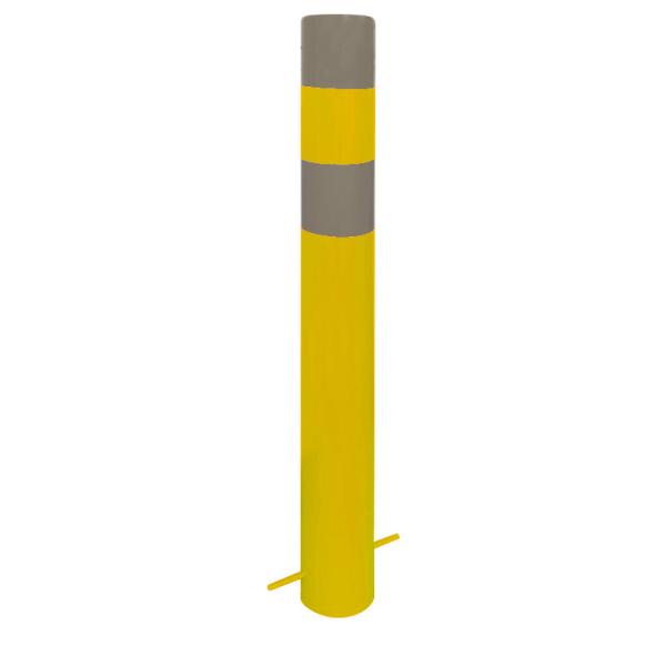 Segurança removível 316 postes de amarração de aço amarelos dos SS 168*3*900mm 13kg