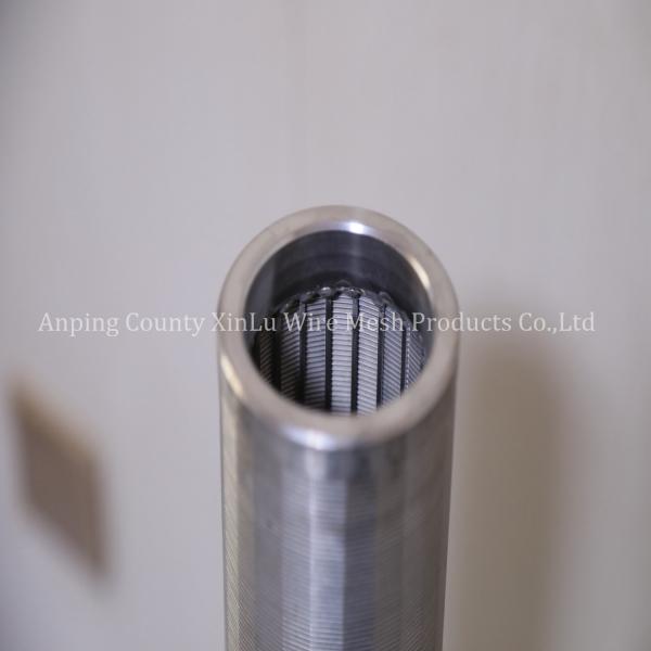 Duplex Stainless Steel 2205 V Wire Continuous Slot Screen Tube for Non Magnetic Johnson Strainer Pipes