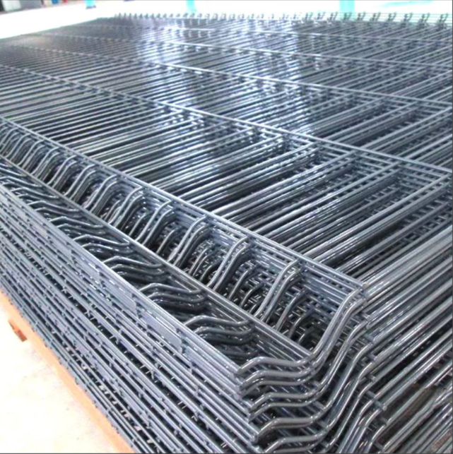 High Tensile Anti Cut Security Fence 3D Panel With Sensor Mounts