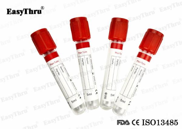 Odorless Vacuum Serum Separator Tube Blood Sample Multiscene