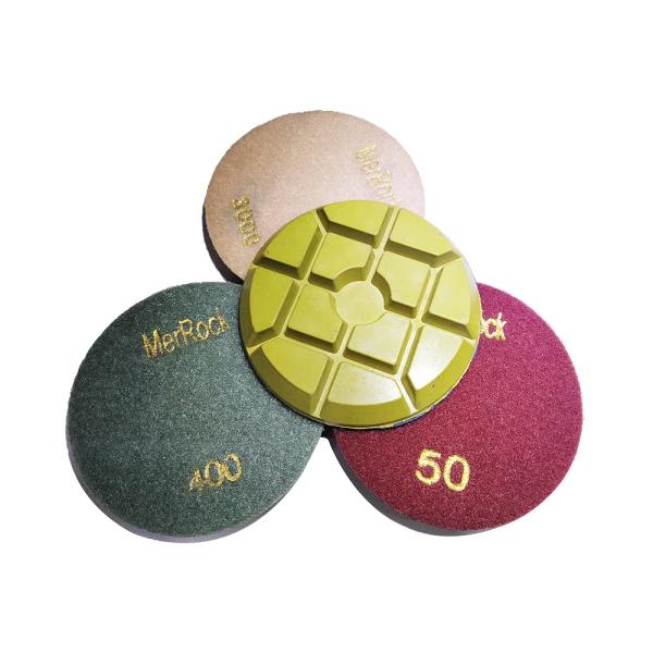 Пусковая площадка губки абразива смолы металла диаманта полируя для пола мрамора гранита конкретного камня керамического