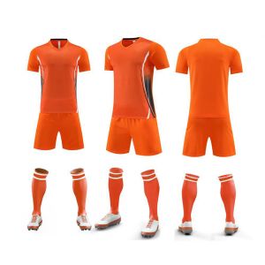 Craft Your Team's Identity Custom Football Kits with Polyester Fabric Weight 155GSM