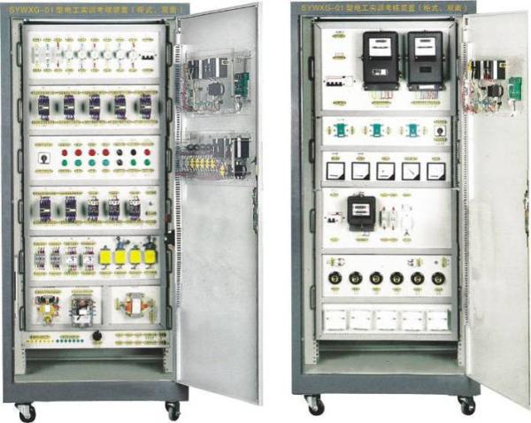 Dual Sided Electrical Training Board Industrial Skill Assessment Electrician Training