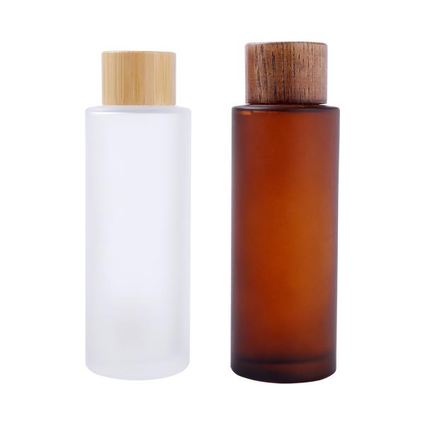 40/410 120ml 41mm Glass Cosmetic Bottles 4 Oz Clear Glass Spray Bottles SGS