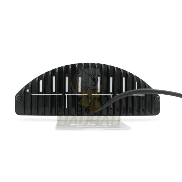 45W 12V 24V 15 Beam Motorcycle LED Headlight Accessories Plastic White