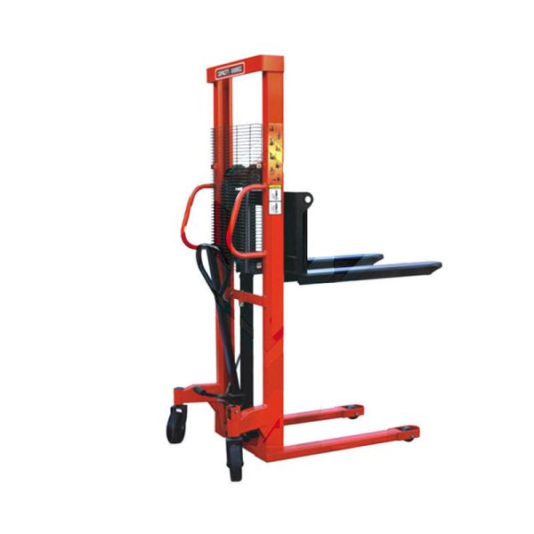 1t 2t 3t Manual Stacker Transport Goods Manual Reach Pallet Truck Forklift