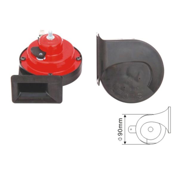 Strong And Durable Car Horn Replacement Beautiful Snail Shape 1par Pack