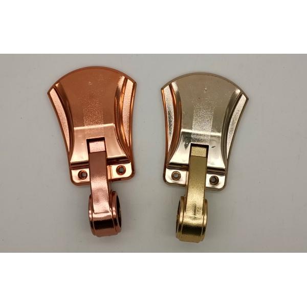 30*14cm Gold Plated Plastic Coffin Handles Bearing 150kg Weight