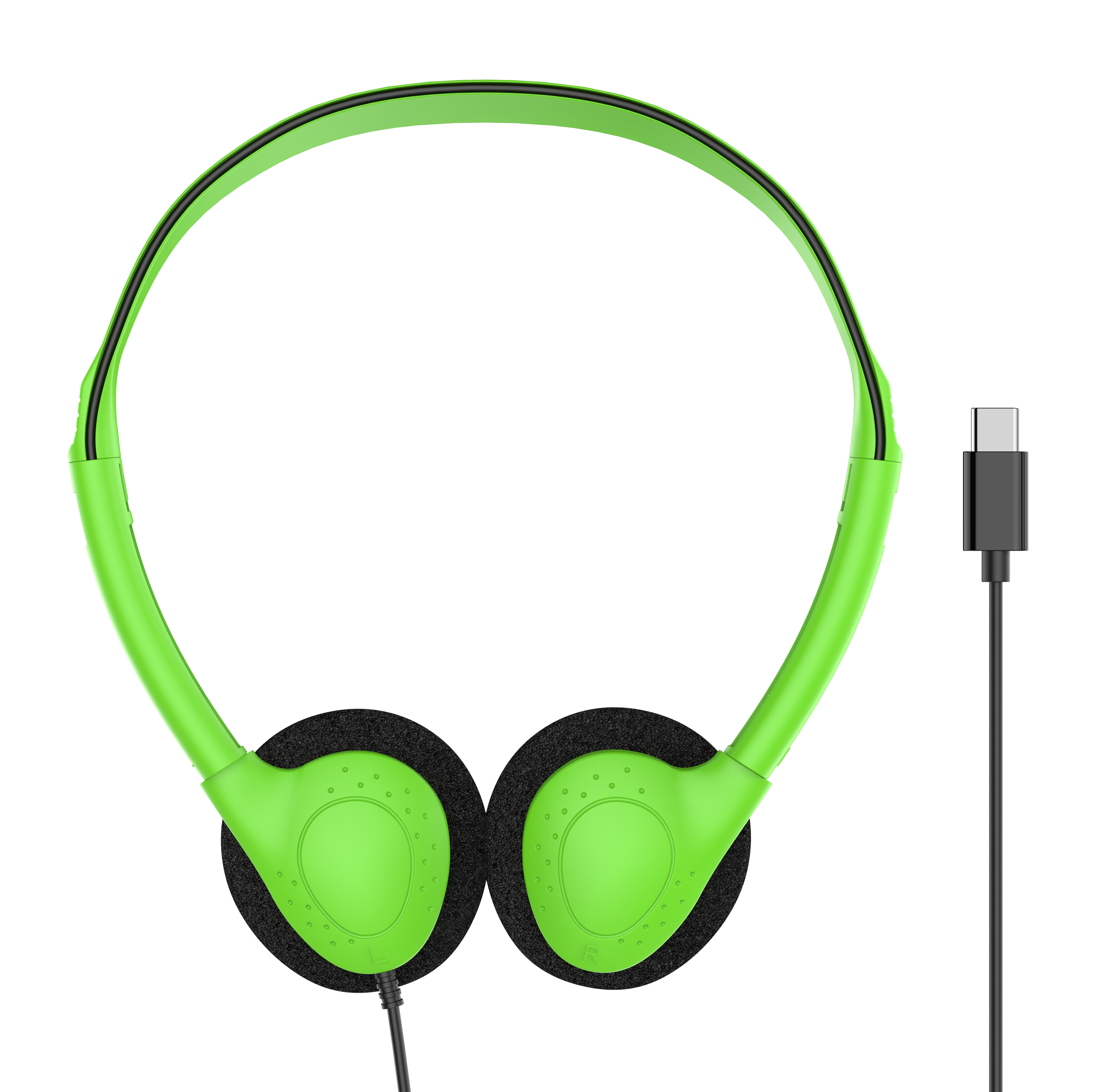 857 Lightweight wired in headphones, 3.5mm jack/C-type plug can be customized for stereo headphones, OEM/ODM customized multi-color headphones, suitable for laptops in aviation museums, school offices
