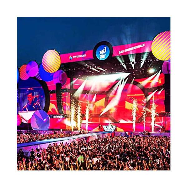 High-Brightness LED Display 7680Hz Refresh Rate IP65 Waterproof ROHS/CE/FCC Certified Custom Rental Screen