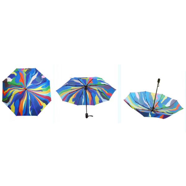 ArtVibe Promotional Auto Folding Umbrella 98cm Rain Sun Protection Umbrella